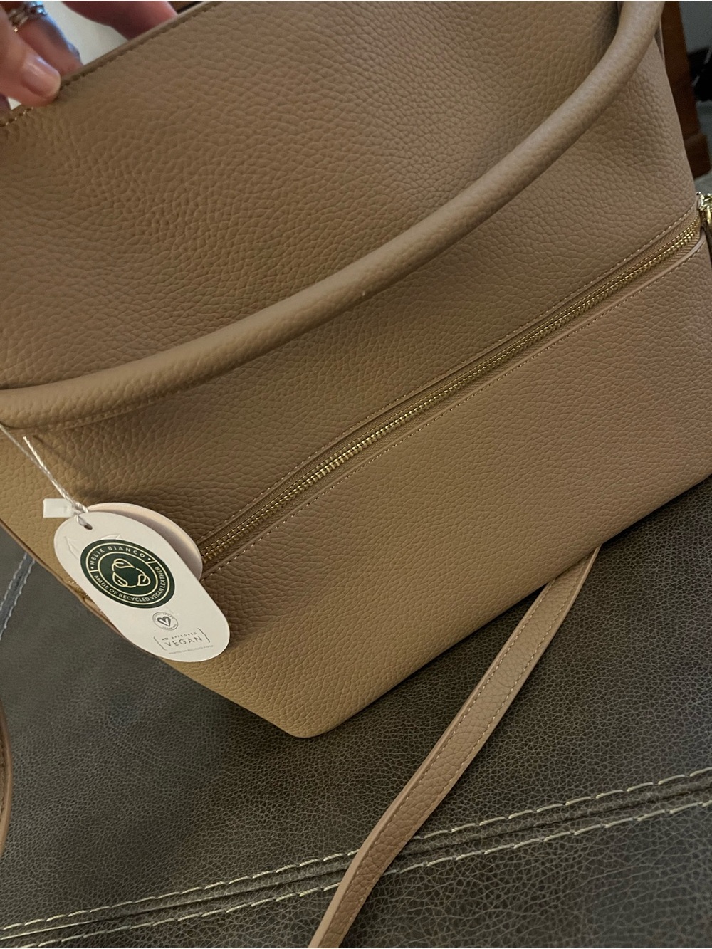 Melie Biianco Vegan Shoulder Bag